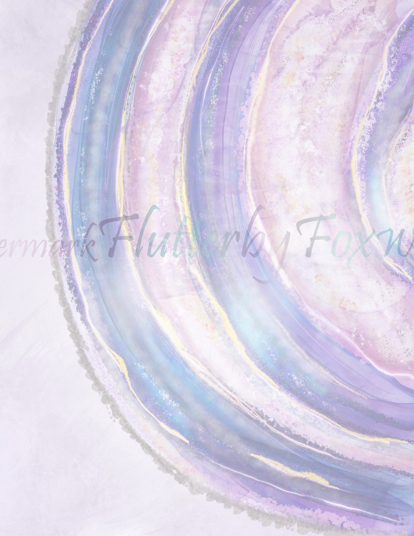 Purple Agate Slice