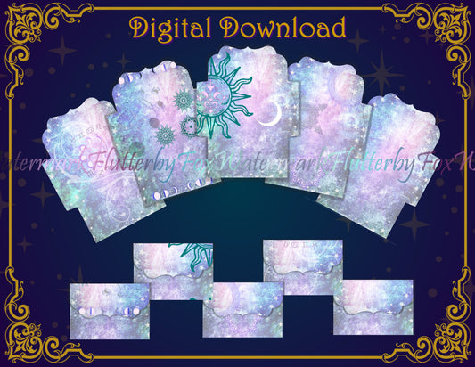 Celestial Envelope Set - Digital
