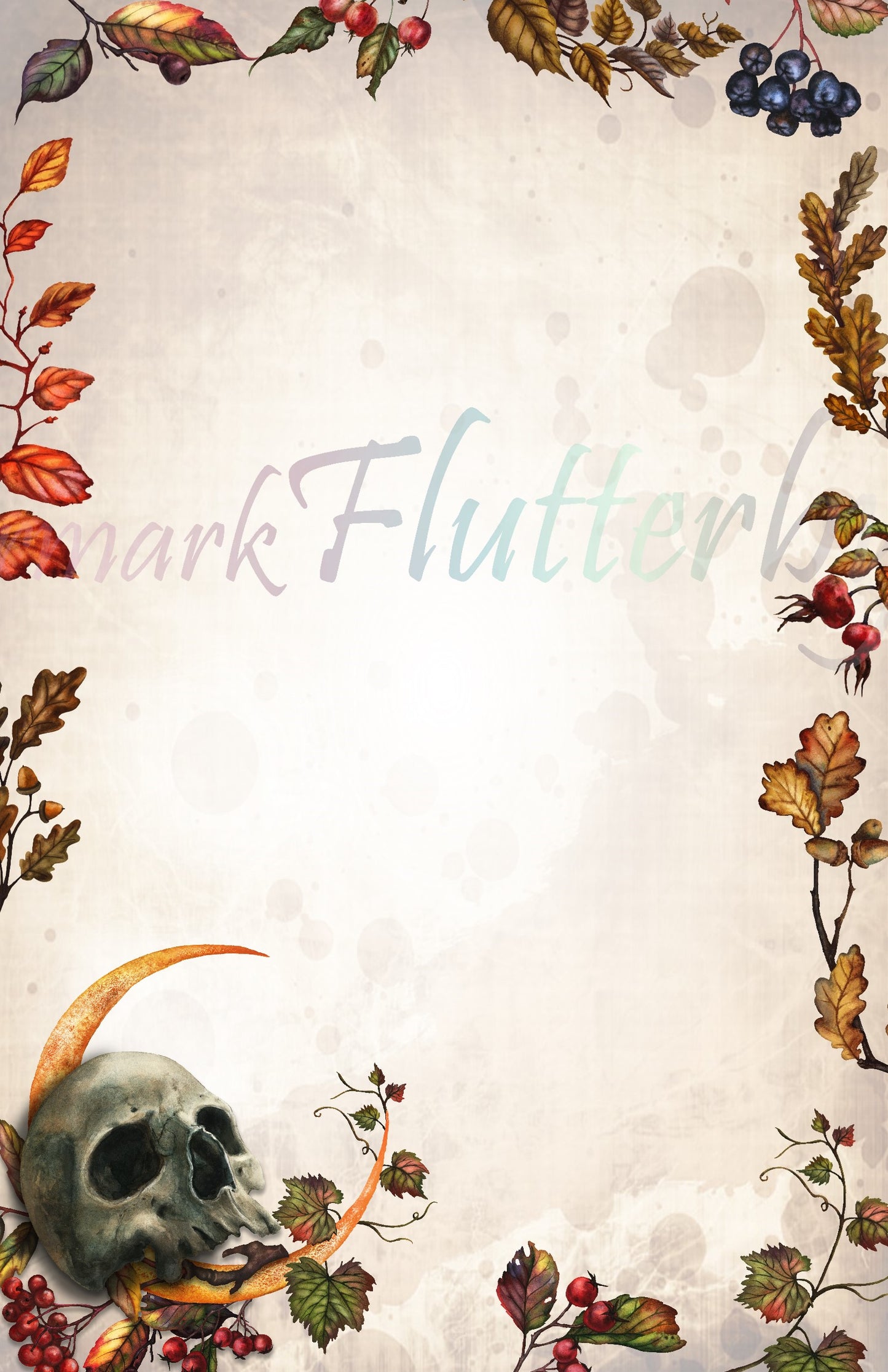 Autumn Haunting Half Sheet Set