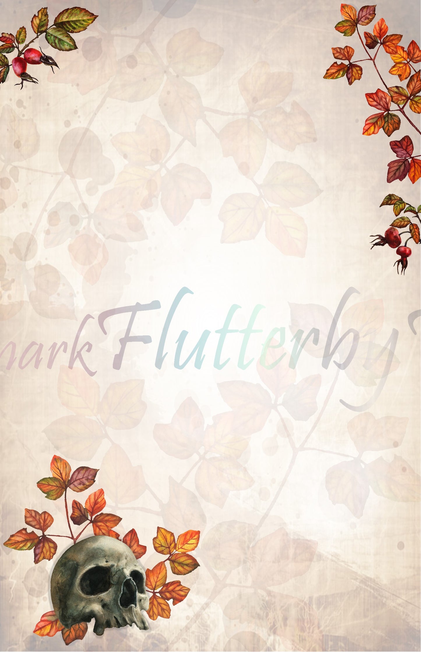 Autumn Haunting Half Sheet Set