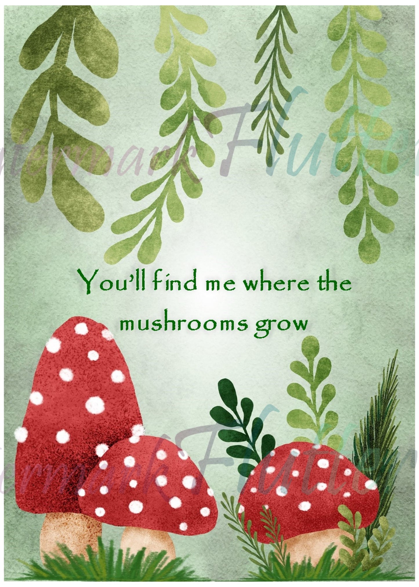 Moss & Mushrooms