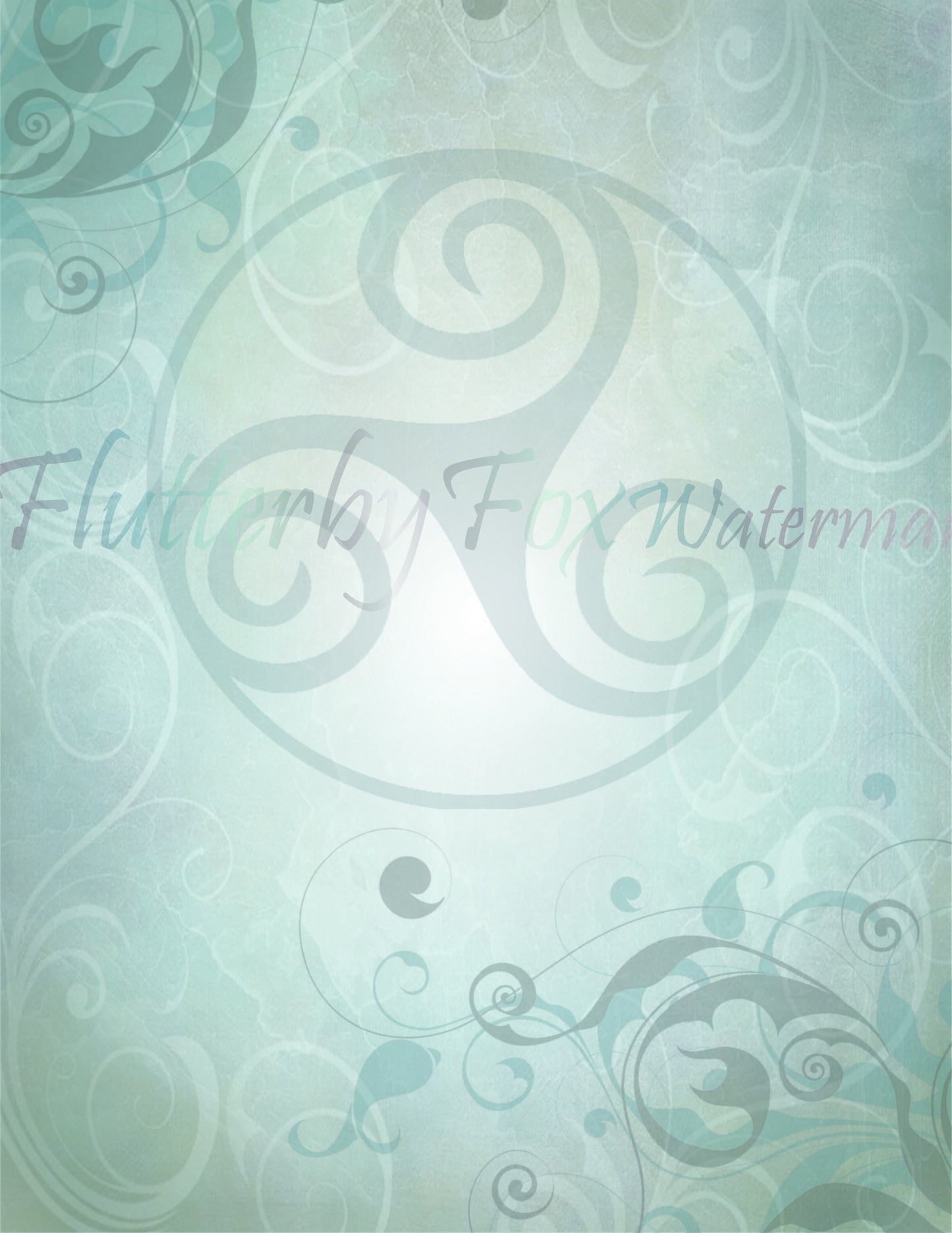 Teal Triskelion