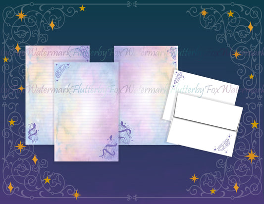 Crystal Snakes Half Sheet Set