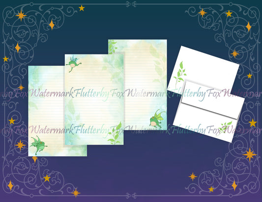 Fairy Frogs Half Sheet Set