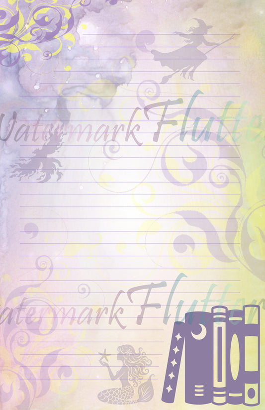 Fantasy Reader Half Sheet Set