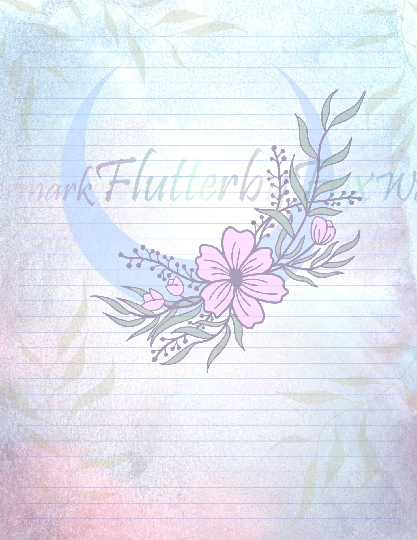 Floral Moon