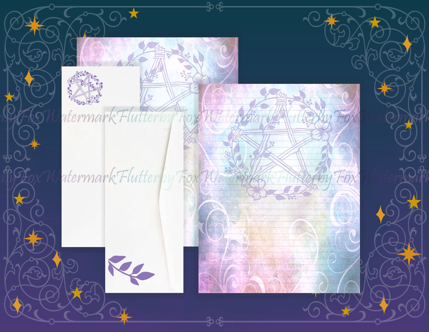 Floral Pentacle
