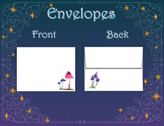 Glow Shrooms Half Sheet Set