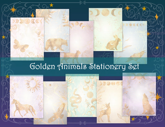 Golden Animals Complete Set