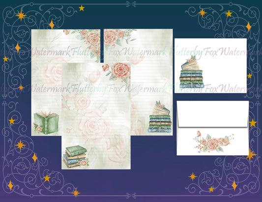 Green Books Half Sheet Set