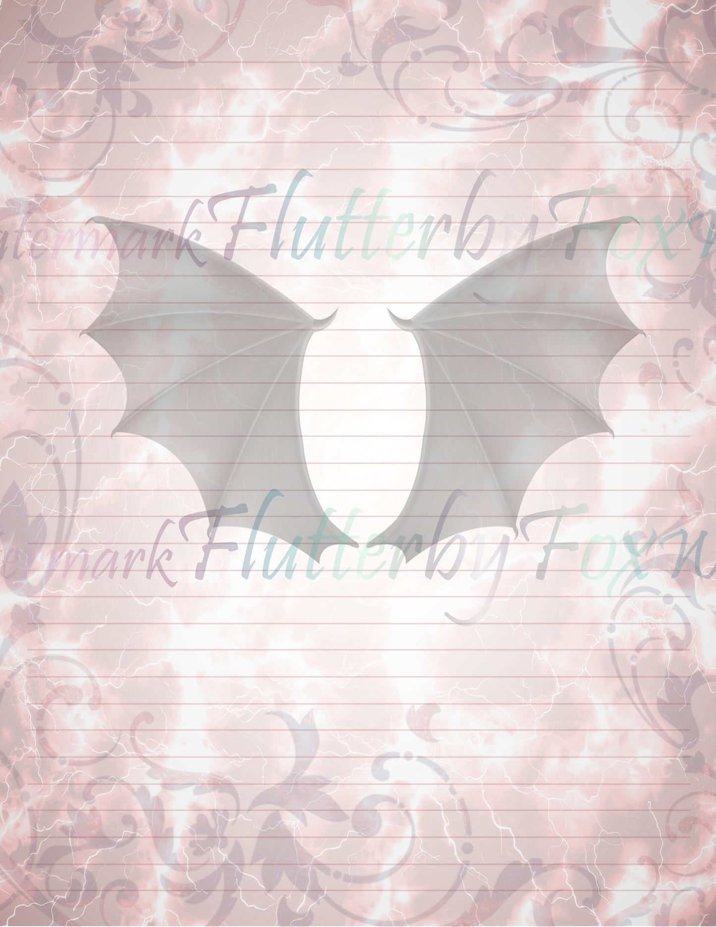 Lightening Bat Wings