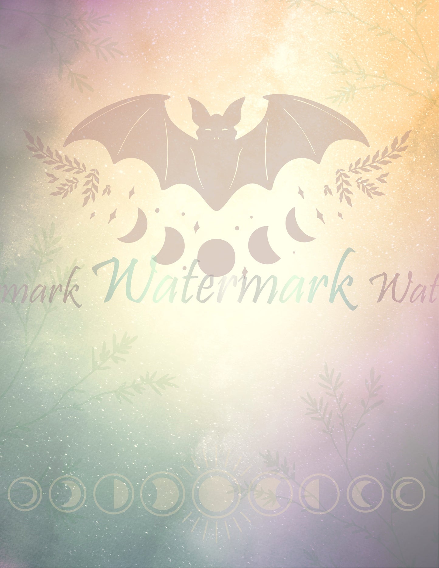 Mystic Bat Stationery