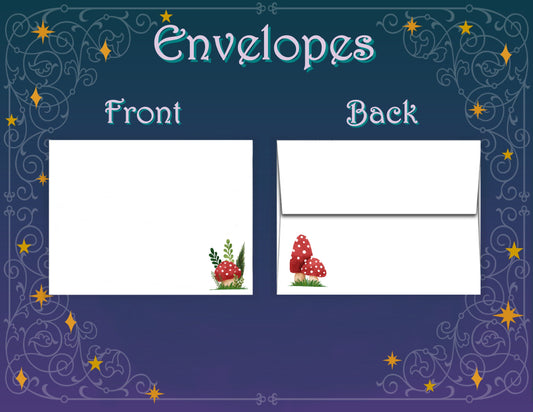 Red Mushrooms Half Sheet Set