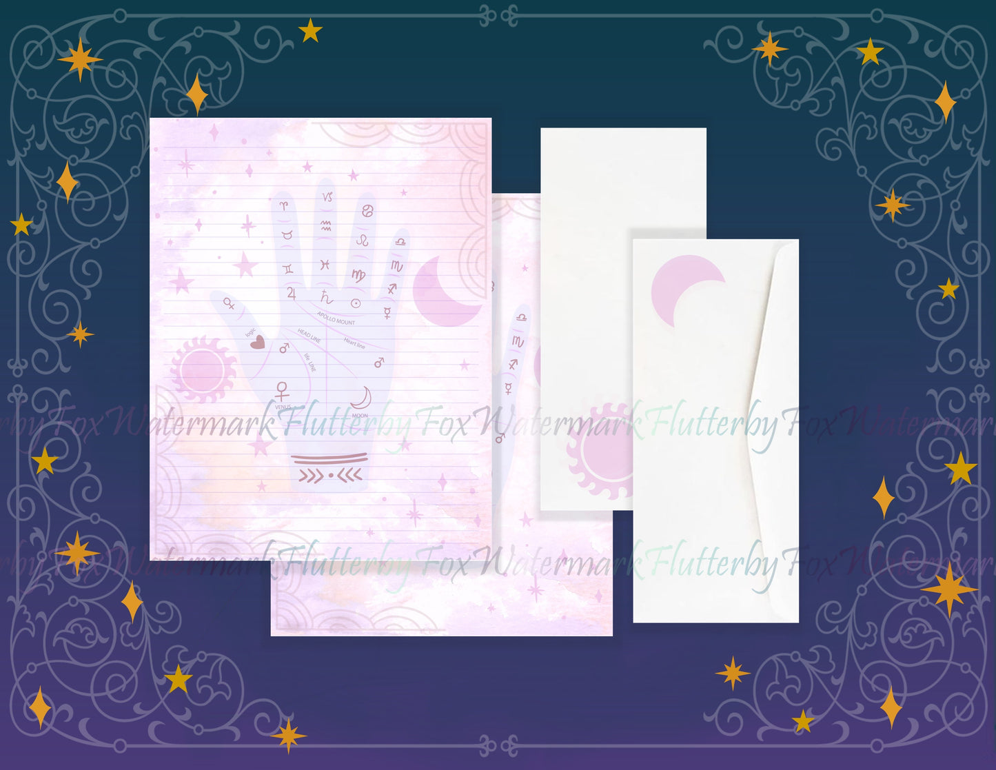 Pink Palm Reading
