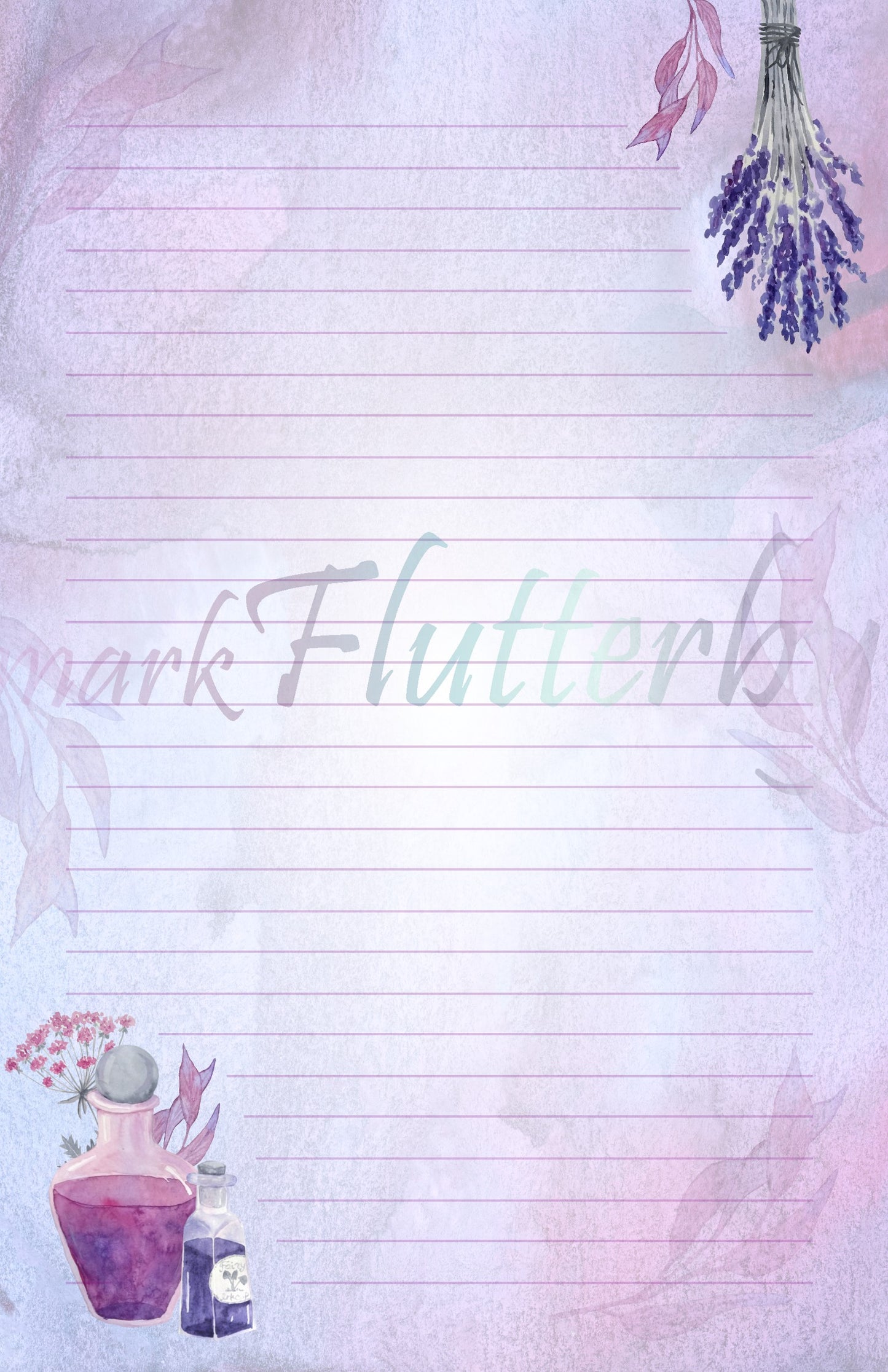 Evening Herbalist Half Sheet Set