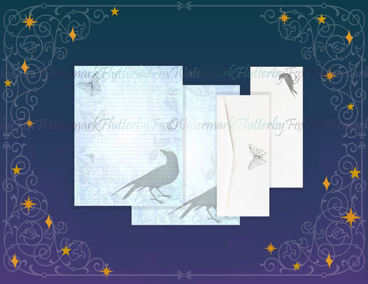 Butterfly and Blackbird