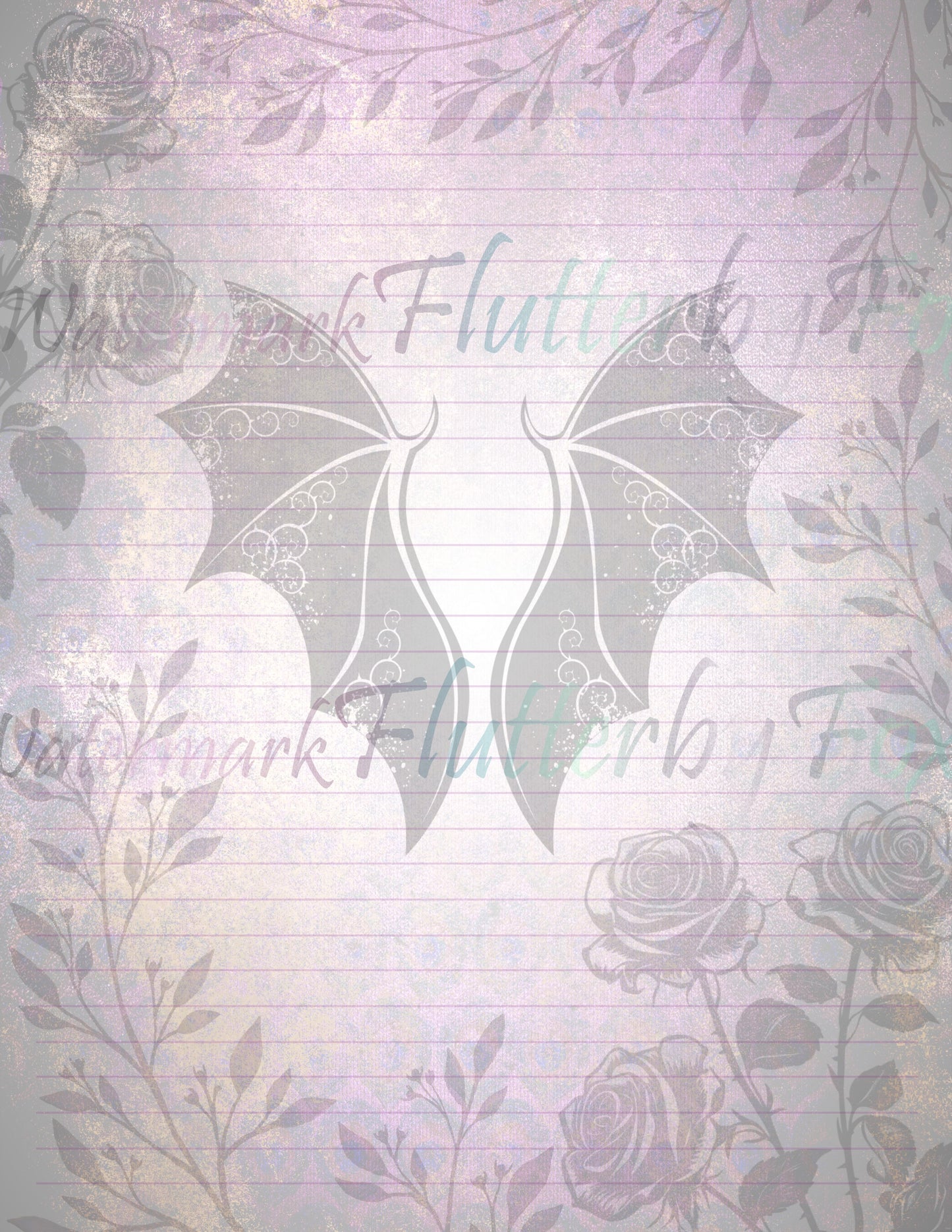 Rose Bat Wings