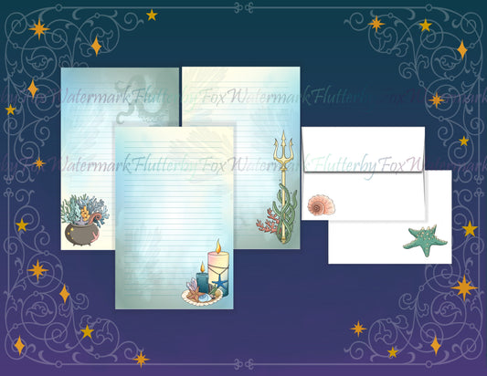 Sea Witch Half Sheet Set