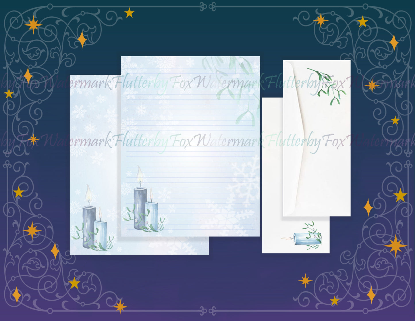 Mistletoe Candles