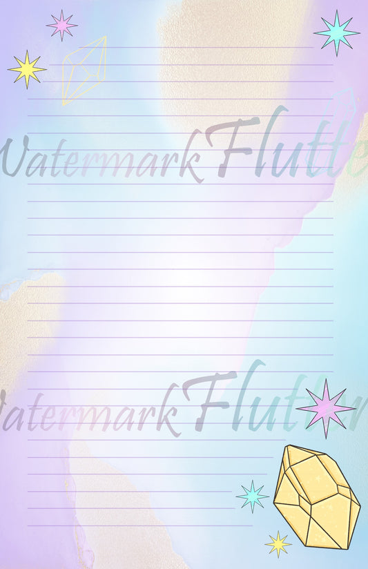 Sparkle Gemstones Half Sheet Set