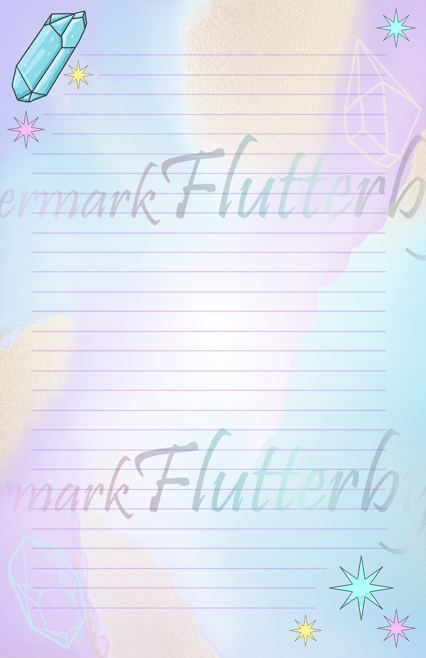 Sparkle Gemstones Half Sheet Set