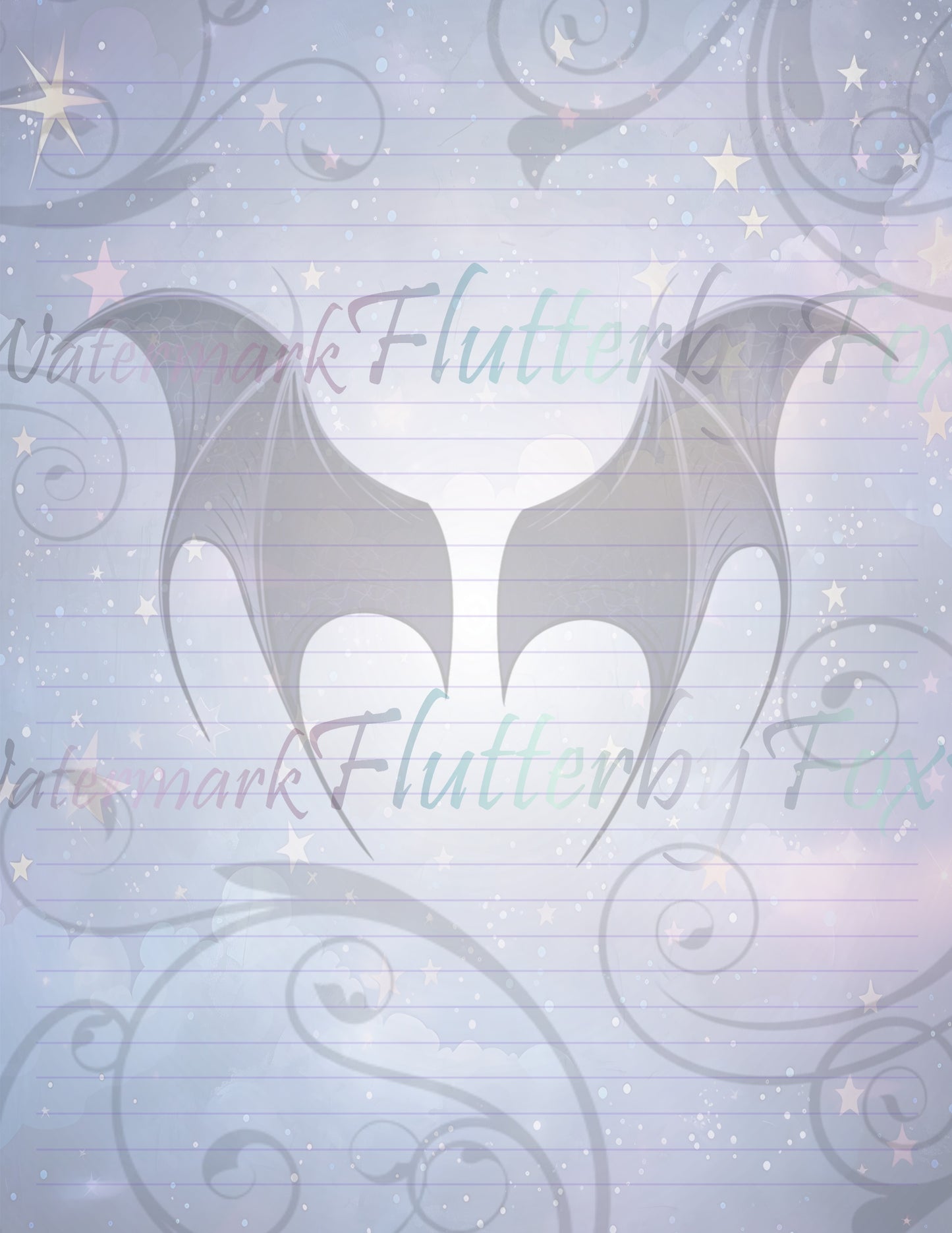 Starry Bat Wings