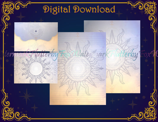 Sun Magic Stationery