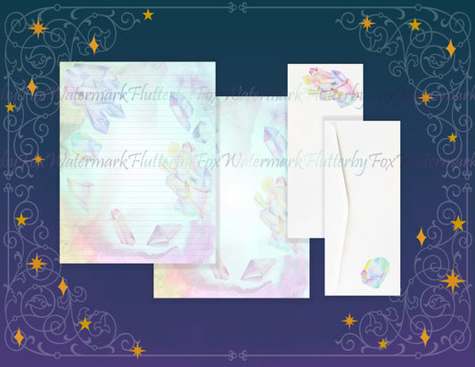 Watercolor Gemstones