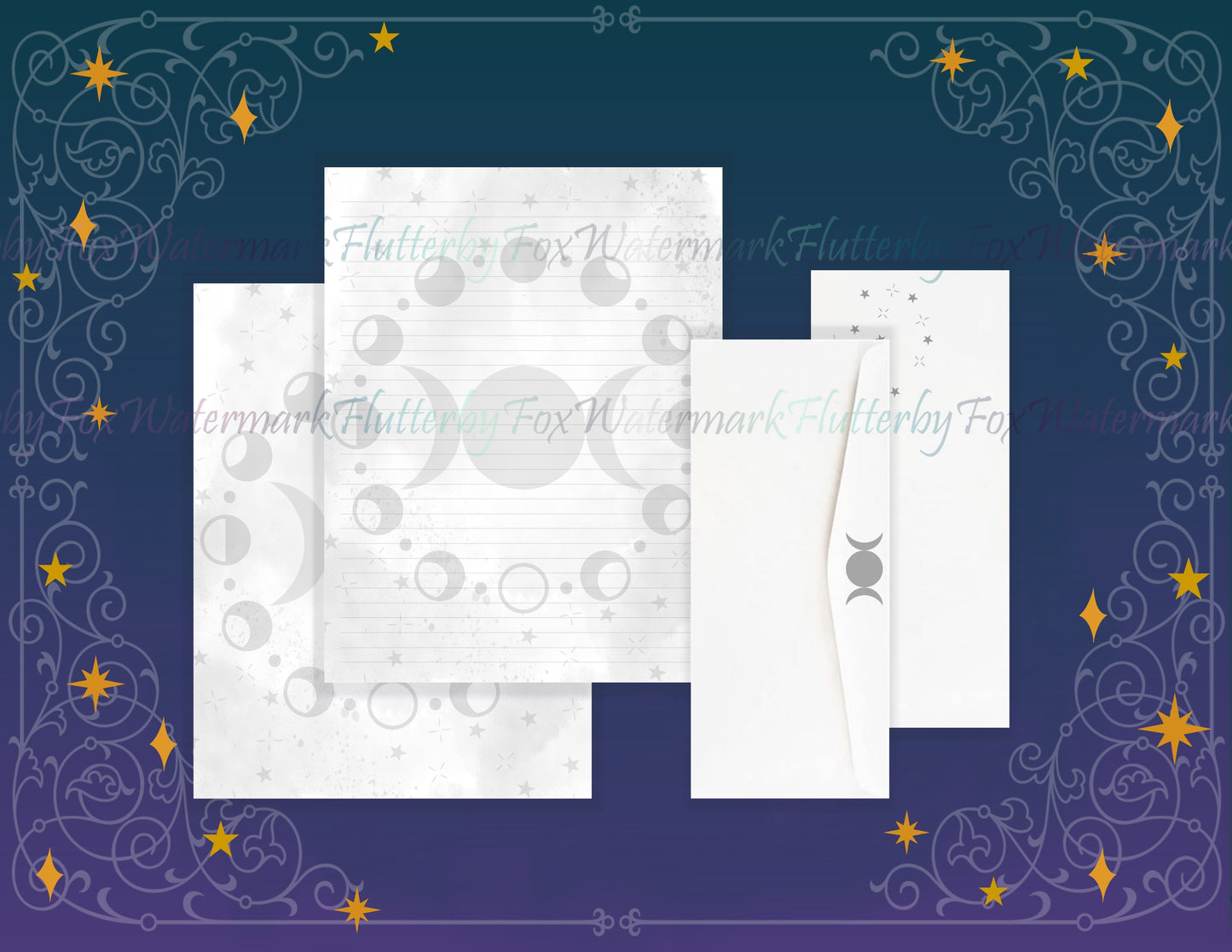 White Moon Phases