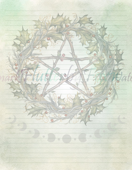 Yule Pentacle