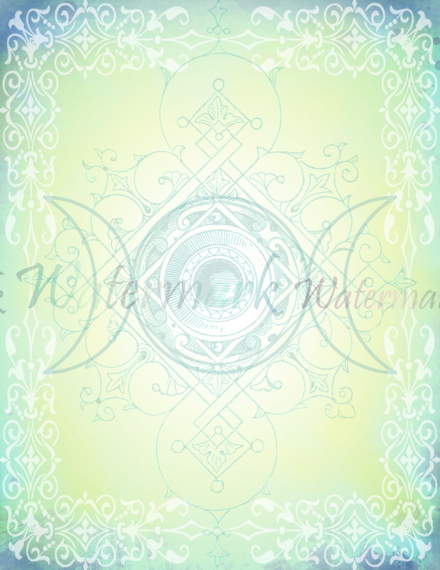 Green Triple Moon