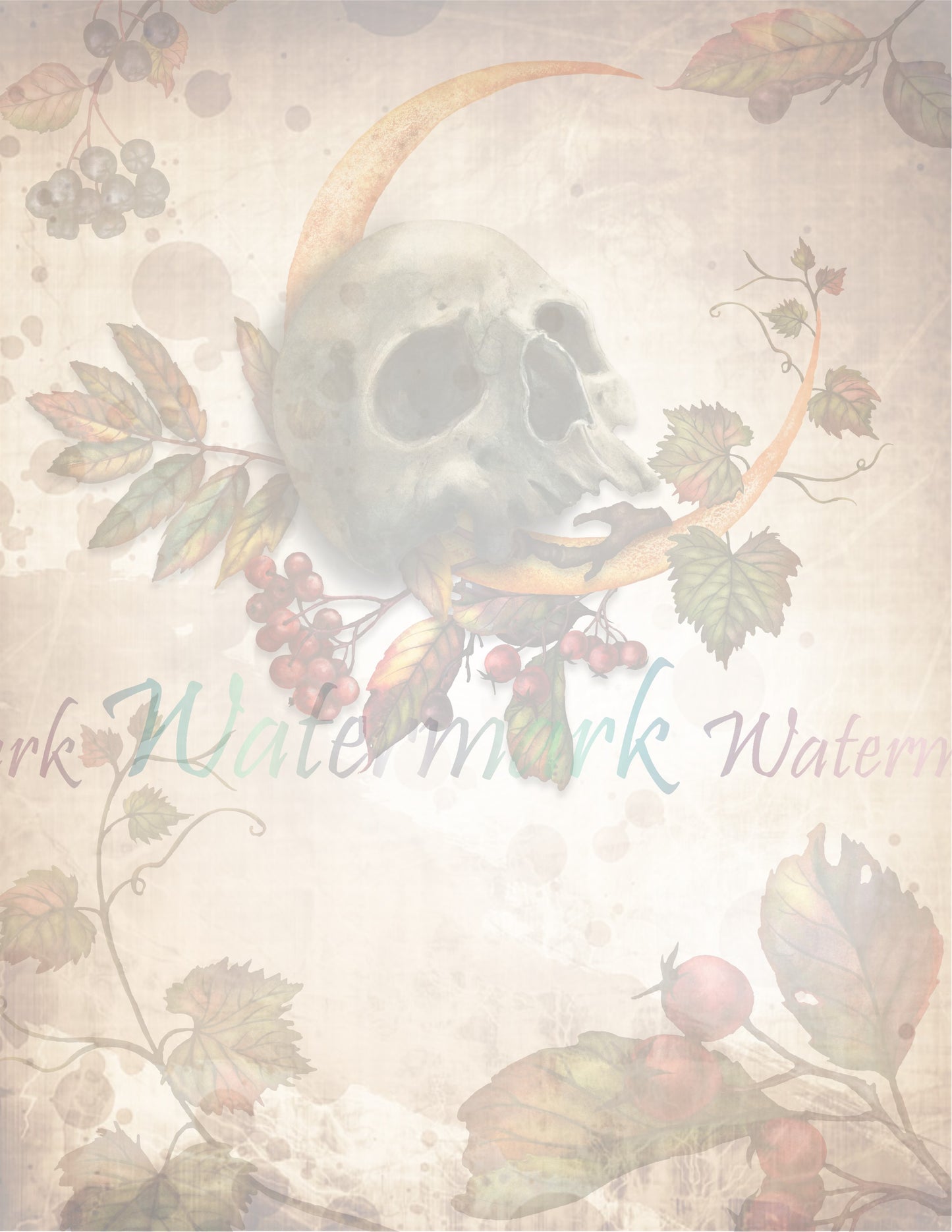 Autumn Skull