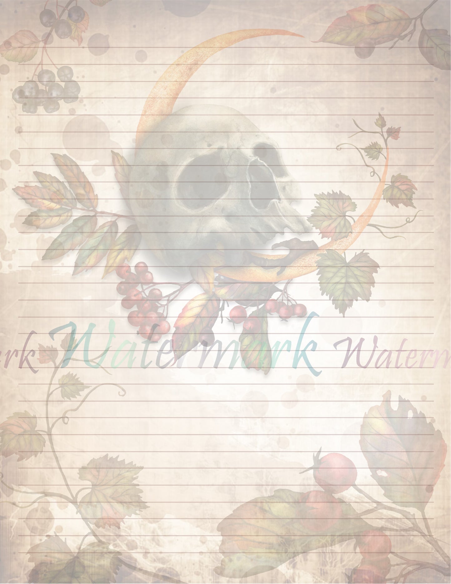 Autumn Skull