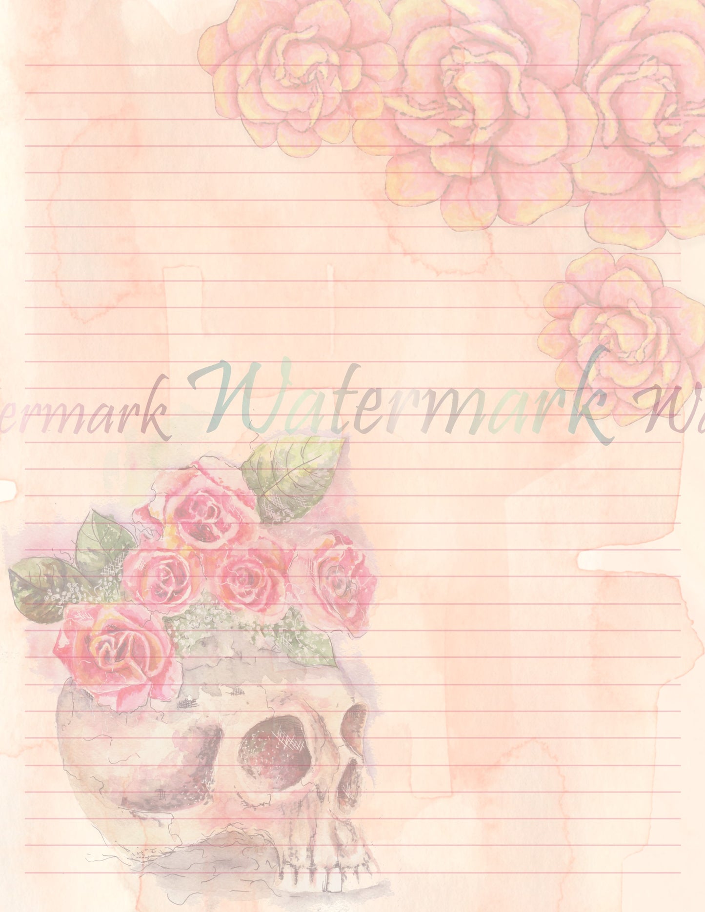 Rose Skull