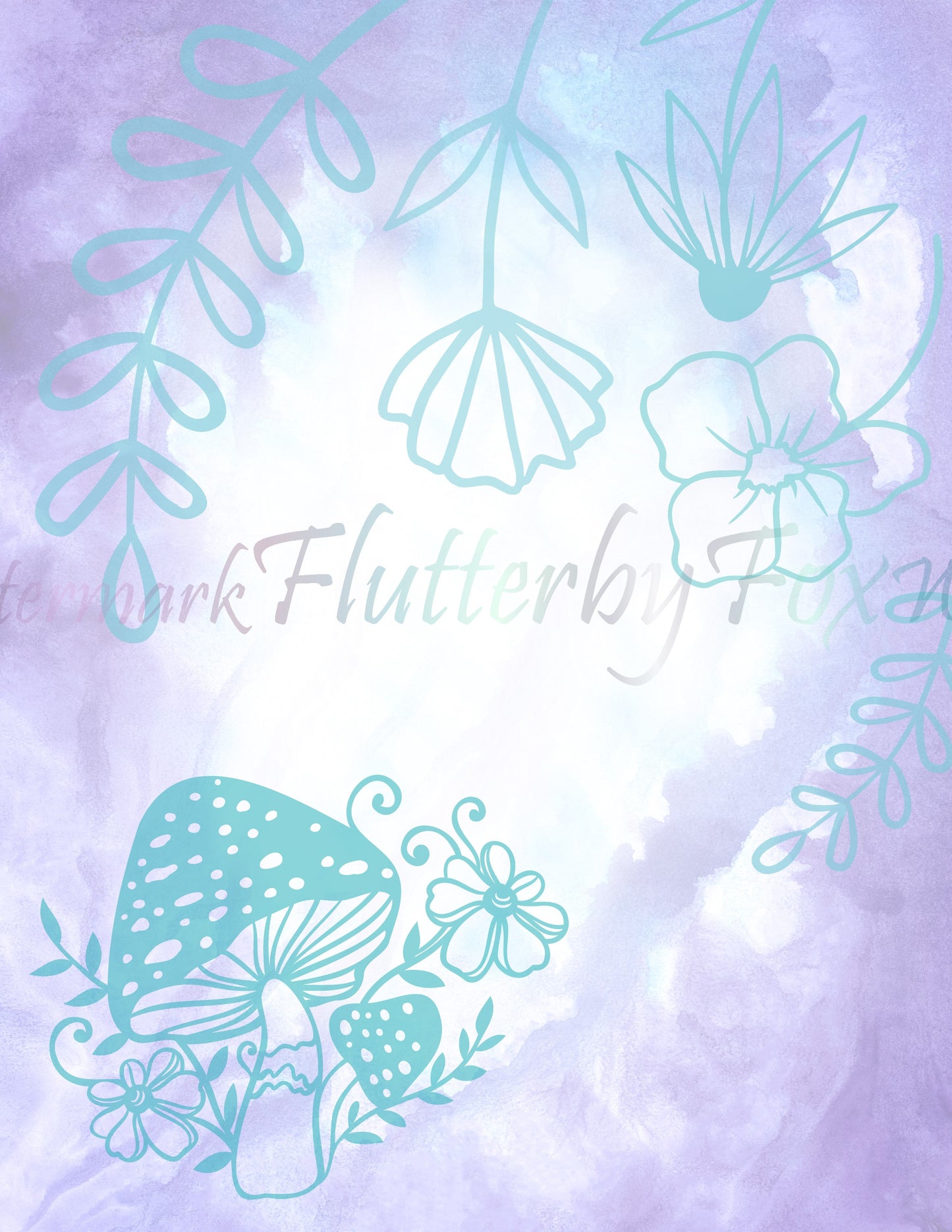 Teal Mushroom