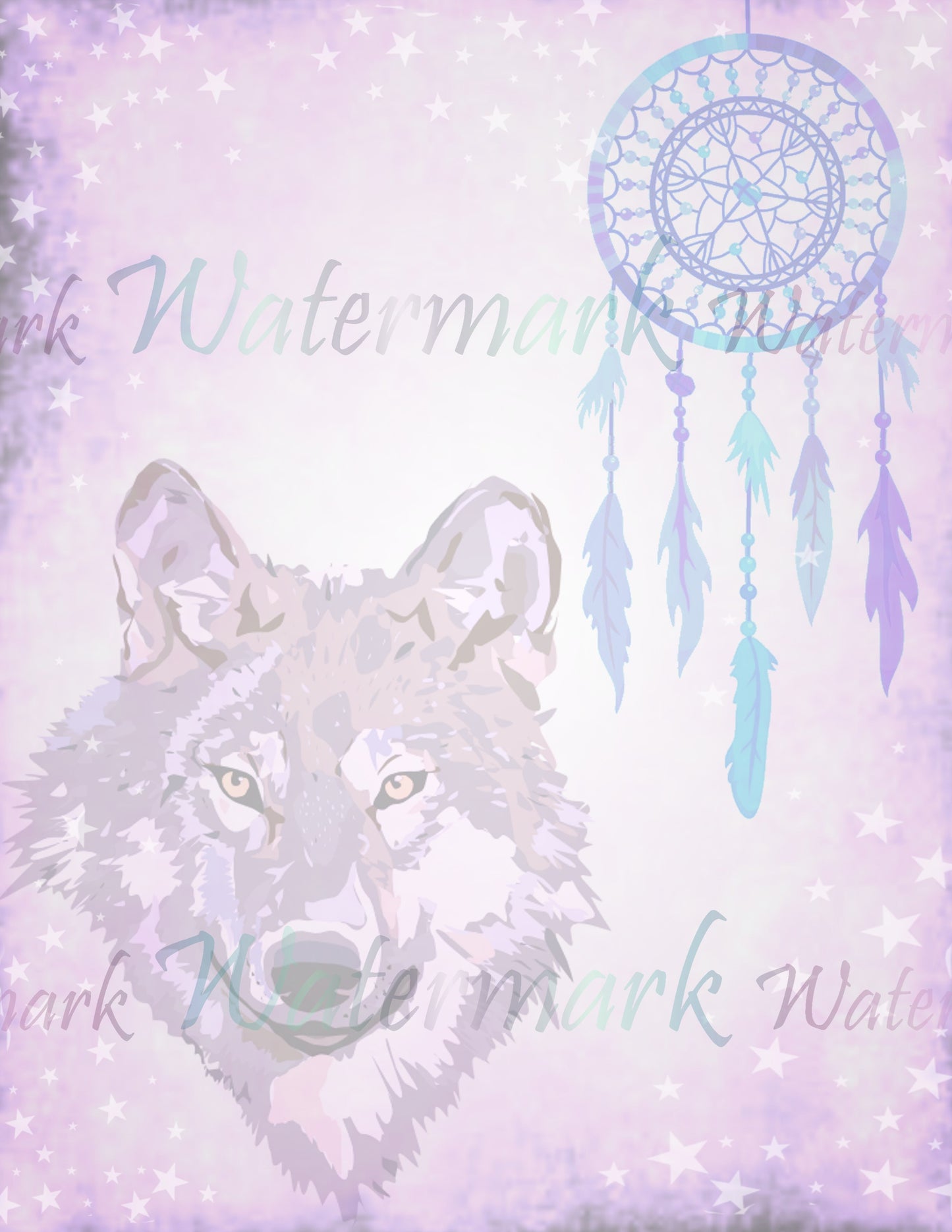 Dreamcatcher Wolf