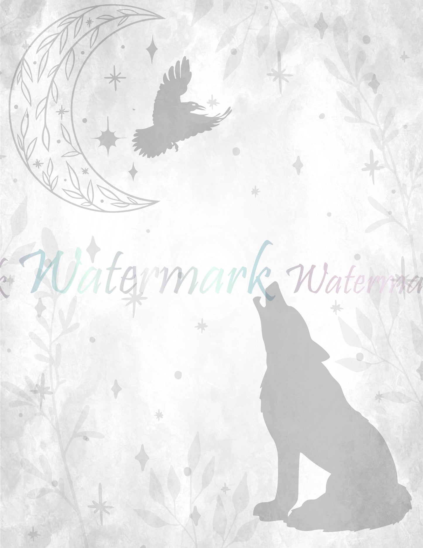 Wolf and Raven