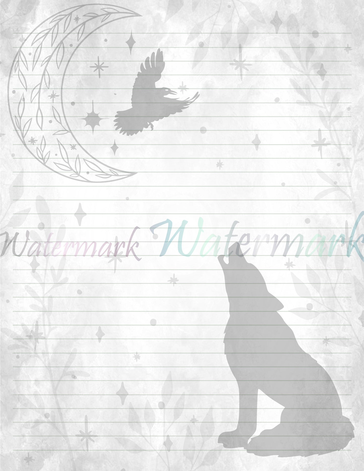 Wolf and Raven