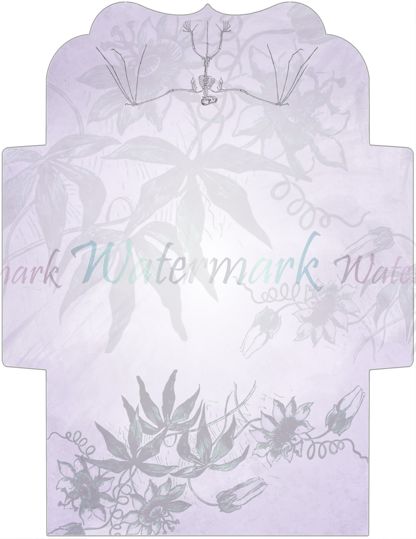 Bat Bones Stationery