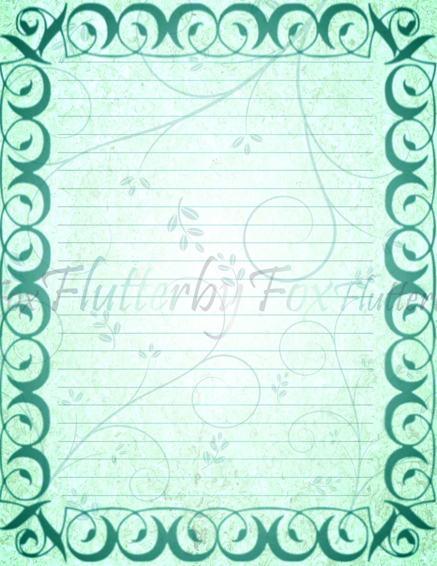 Teal Journal Set - Digital
