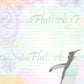 Pastel Penguin Stationery - Digital
