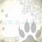 Wolf Paw Stationery