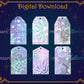 Astrology Gift Tags - Digital