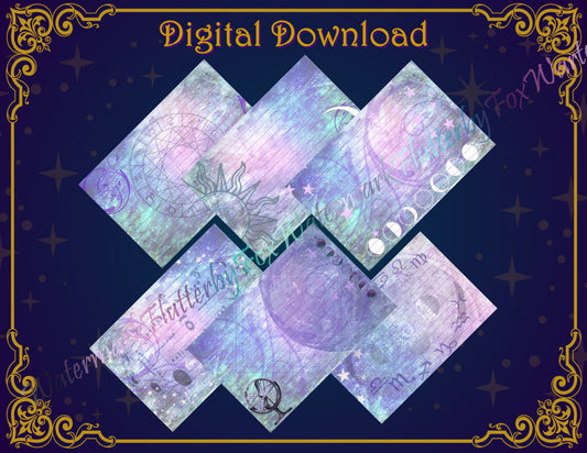 Astrology Note Cards - Digital
