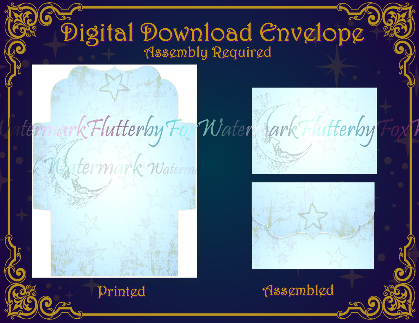 Blue Moon Stationery