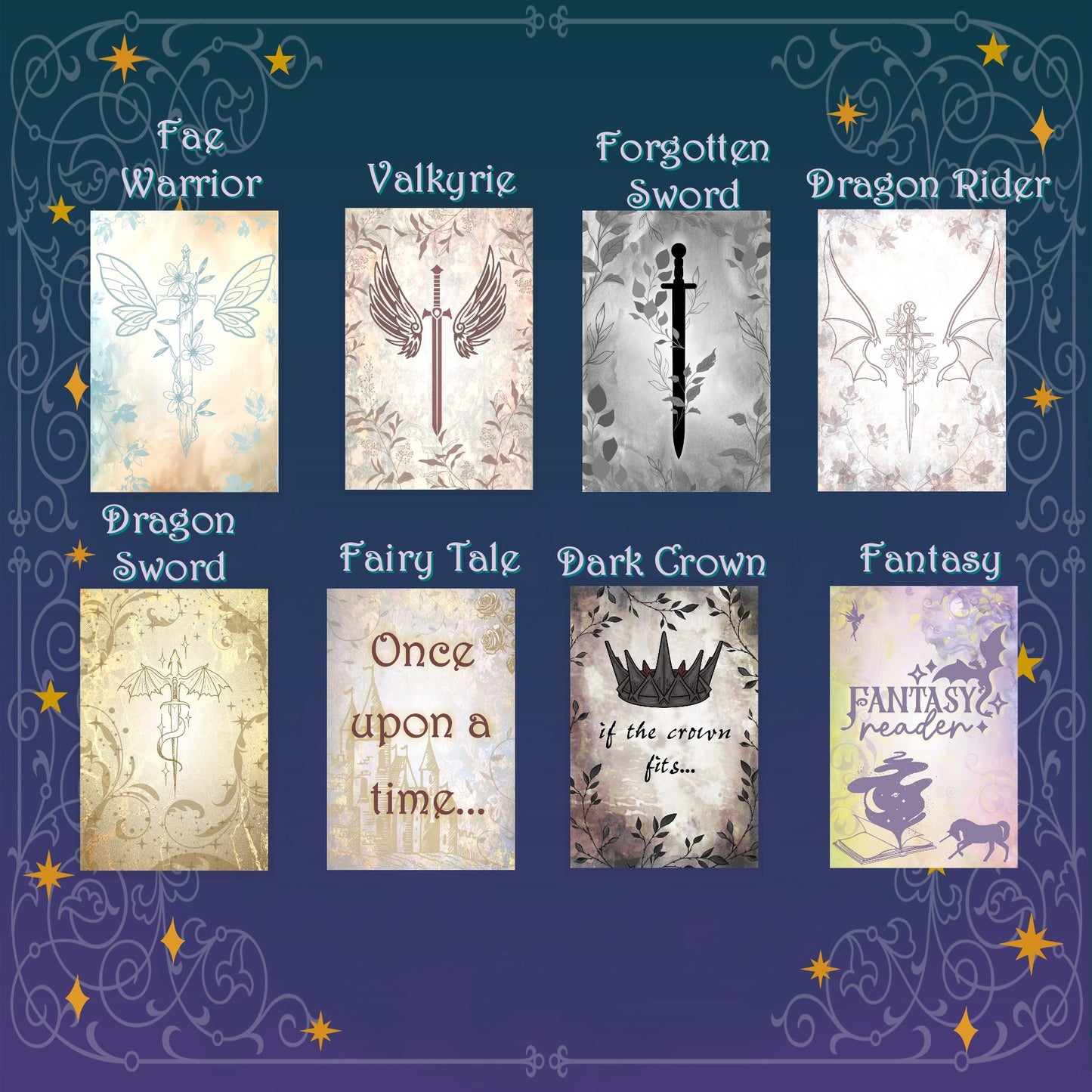 Bookish Mini Prints