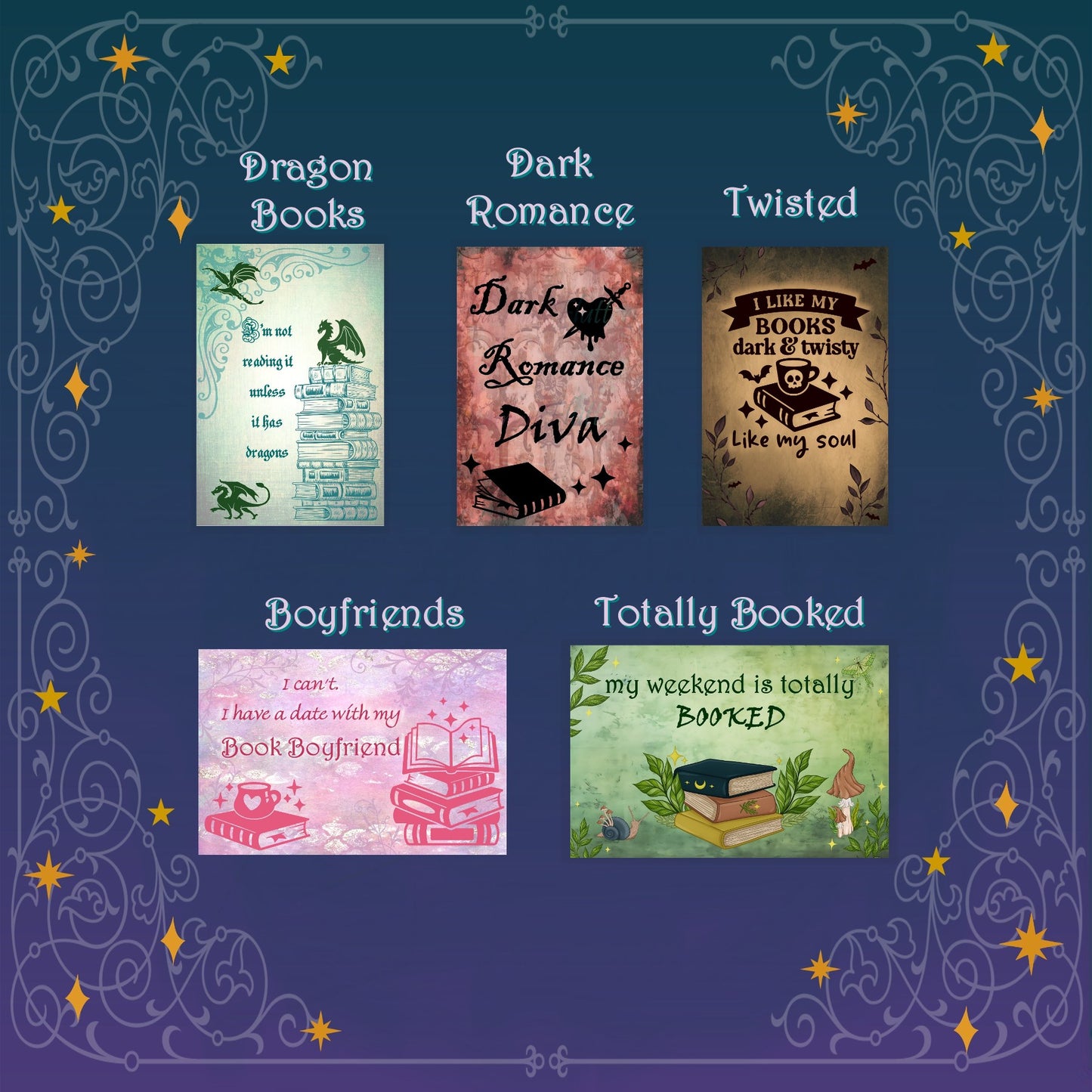 Bookish Mini Prints