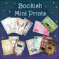 Bookish Mini Prints