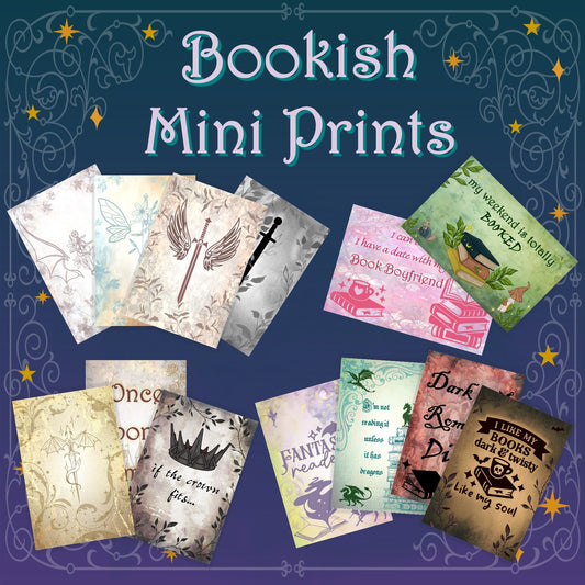 Bookish Mini Prints