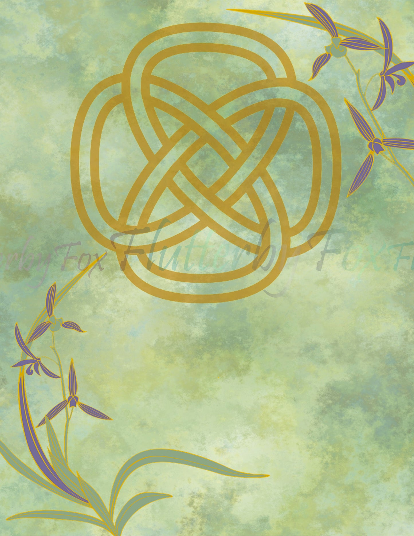 Celtic Junk Journal Pages - Digital